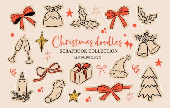 Christmas Doodles Graphics: Festive Illustrations Review