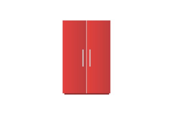 Kitchen Refrigerator Illustrations: Editorial Graphics Review