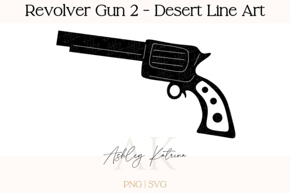 Revolver Gun 2 Graphics: Western Illustrations Review
